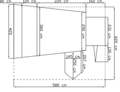 Alpenkreuzer Waterfront Vouwwagen -Buiten Kamperen Winkel 100006 000 07 2