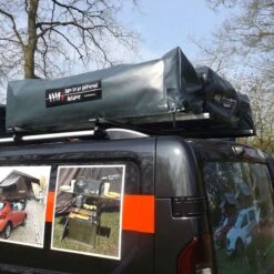 Dare To Be DifferentOutdoor 140L Daktent Olive -Buiten Kamperen Winkel 100122 300 04 2