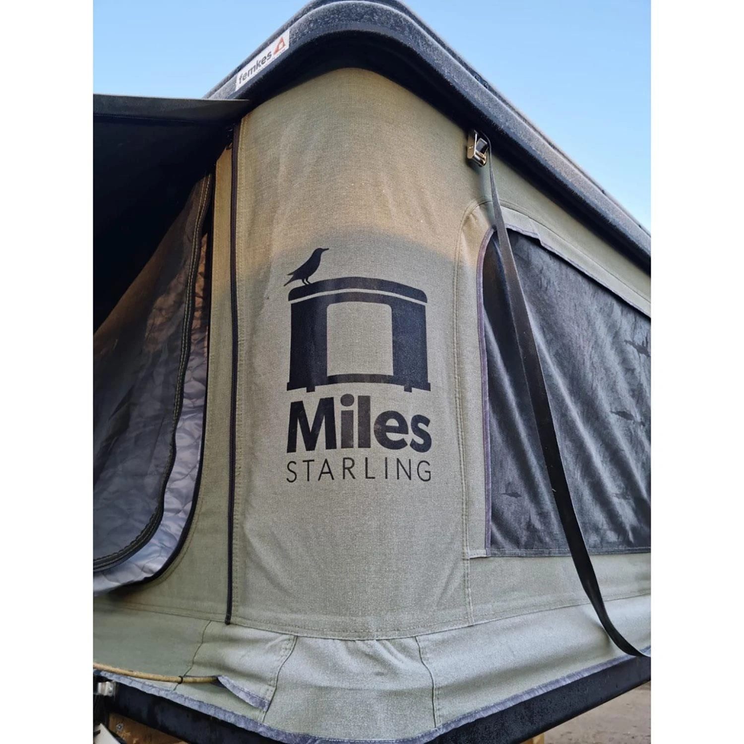 Femkes RooftoptentsMiles Starling Daktent Groen 4 Femkes RooftoptentsMiles Starling Daktent Groen - Afbeelding 2