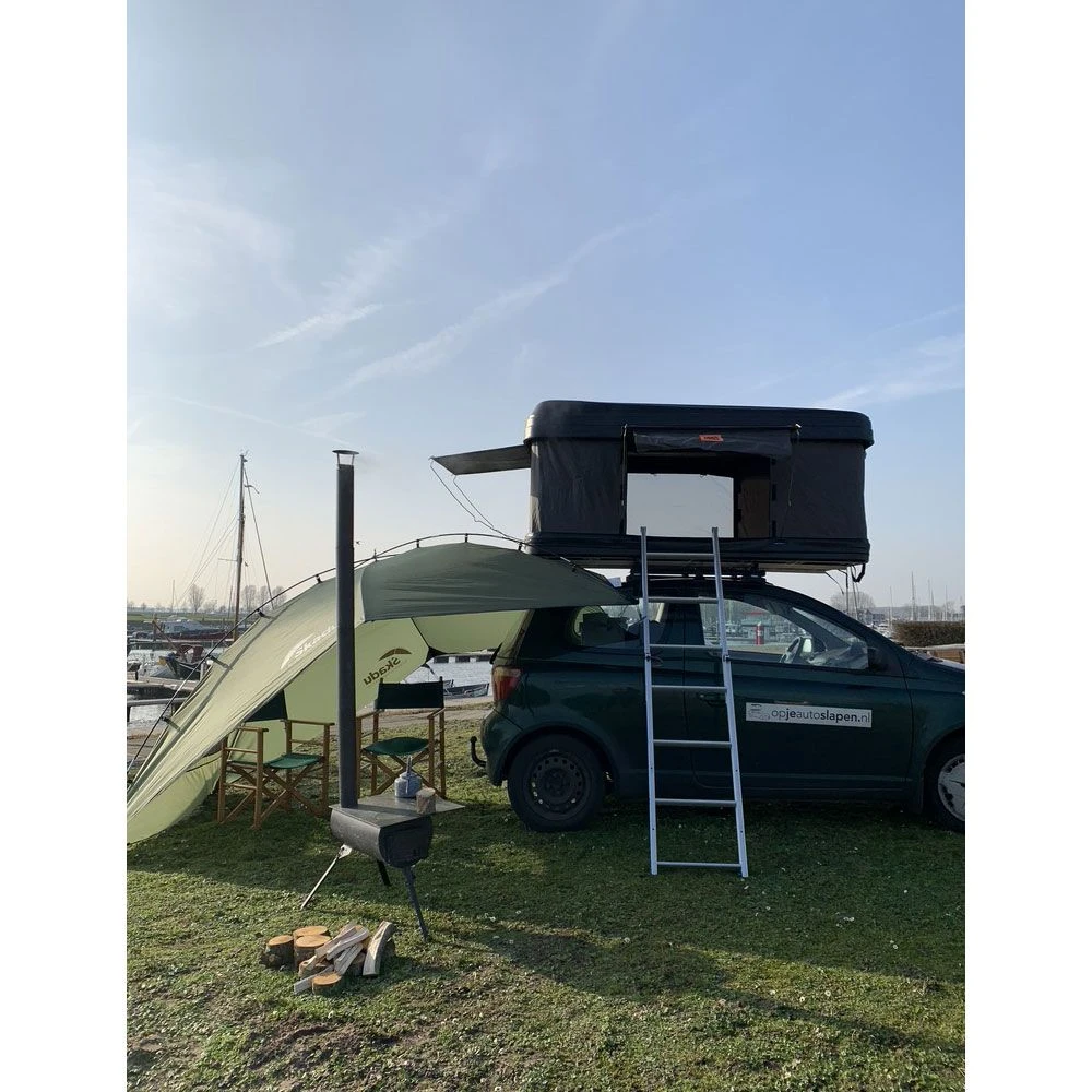 Femkes RooftoptentsSkadu Too Luifel Met Zijwanden Groen 4 Femkes RooftoptentsSkadu Too Luifel Met Zijwanden Groen - Afbeelding 2