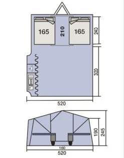 Jamet Arizona Vouwwagen 2023 21 Jamet Arizona Vouwwagen 2023 -Buiten Kamperen Winkel 100159 000 10 2