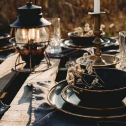 Barebones Emaille Plat Bord ø 280 Mm Charcoal 2-pack 7 Barebones Emaille Plat Bord ø 280 Mm Charcoal 2-pack -Buiten Kamperen Winkel 107142 990 03