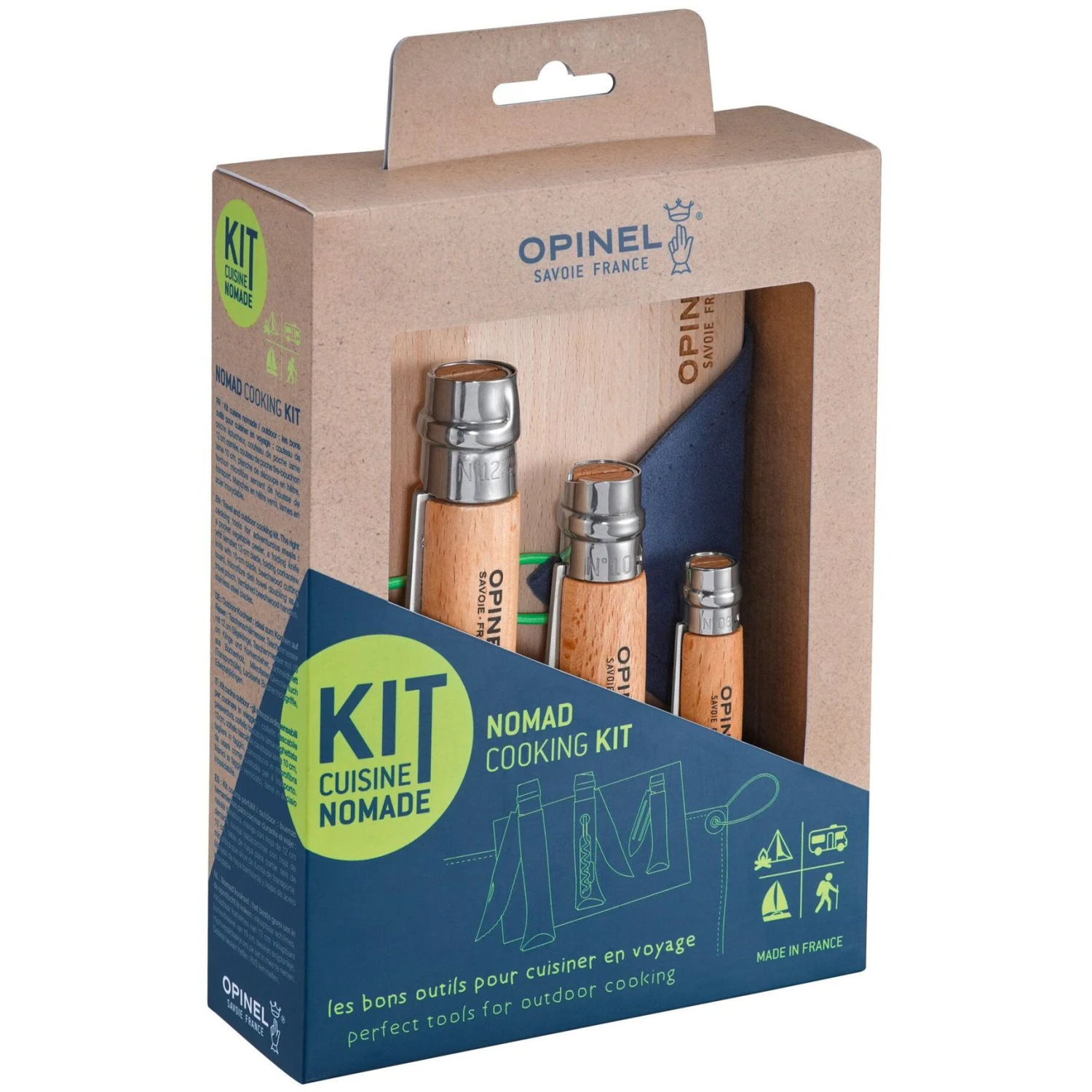 Opinel Nomade Keukenset 5-delig 3 Opinel Nomade Keukenset 5-delig
