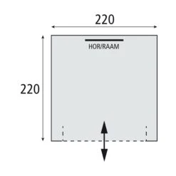 Bardani Picasso Schuurtent 5 Bardani Picasso Schuurtent -Buiten Kamperen Winkel 110411 900 02 1