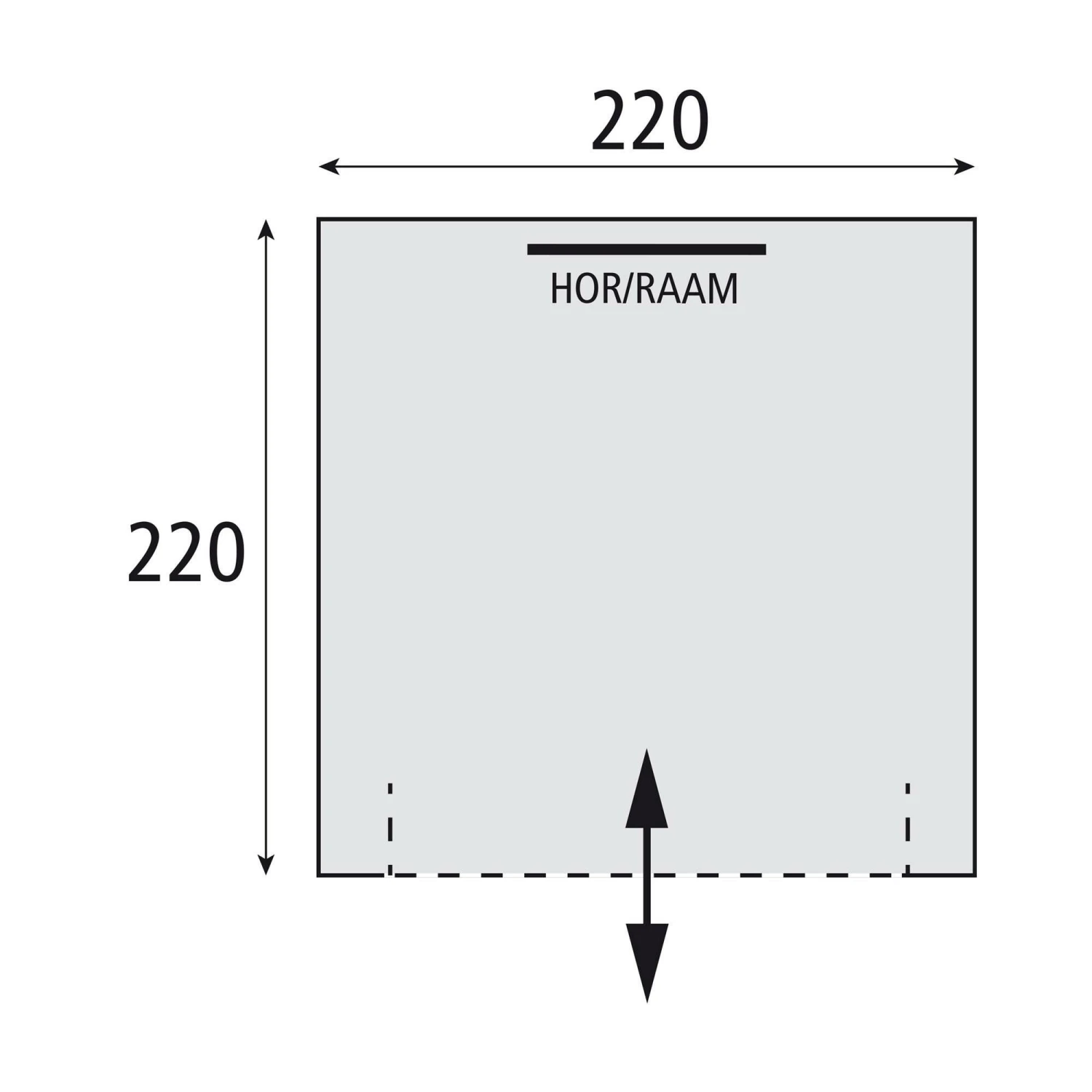 Bardani Picasso Schuurtent 4 Bardani Picasso Schuurtent - Afbeelding 2