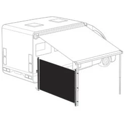 Thule Windscherm Voor Cassetteluifel 7 Thule Windscherm Voor Cassetteluifel -Buiten Kamperen Winkel 110575 000 03 1