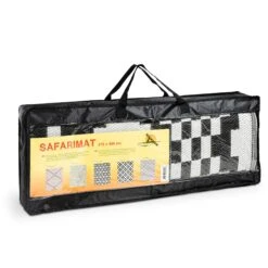 Safarica Safarimat Tenttapijt 270 X 200 Cross Black -Buiten Kamperen Winkel 111914 990 05