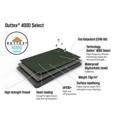Outwell Rosedale 4PA Opblaasbare Tent -Buiten Kamperen Winkel 111990 300 08 1