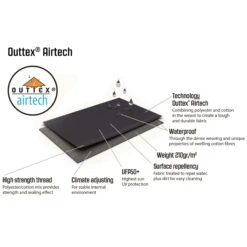 Outwell Wood Lake 6ATC Opblaasbare Tent 21 Outwell Wood Lake 6ATC Opblaasbare Tent -Buiten Kamperen Winkel 111994 200 08 1