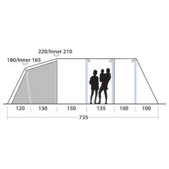 Outwell Wood Lake 6ATC Opblaasbare Tent 24 Outwell Wood Lake 6ATC Opblaasbare Tent -Buiten Kamperen Winkel 111994 200 11 1