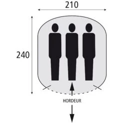 DWS Tornado 210 Pop Up Tent -Buiten Kamperen Winkel 112143 200 05 1