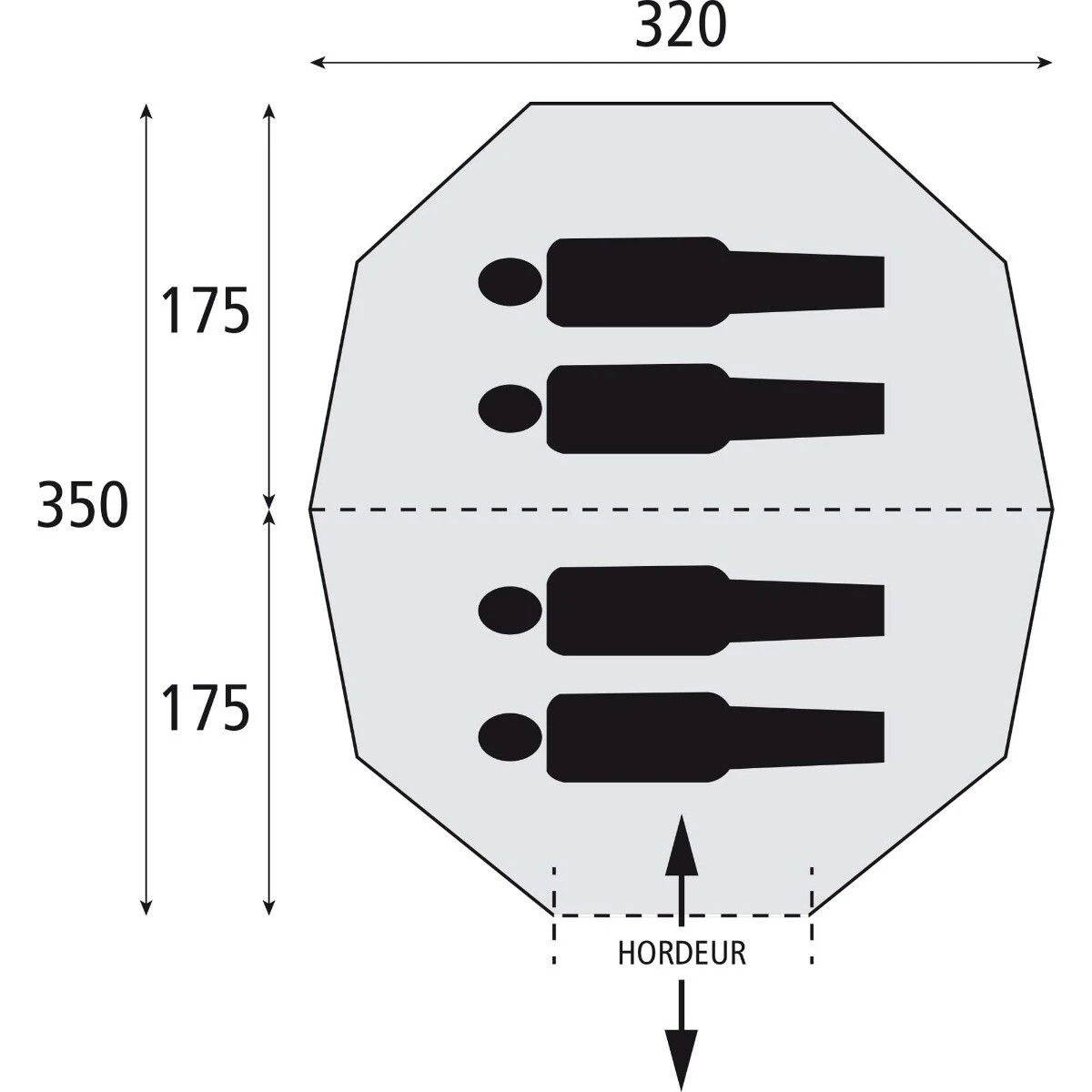 Bardani Taiga 320 RSTC Piramidetent 12 Bardani Taiga 320 RSTC Piramidetent - Afbeelding 10