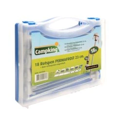 Campking Permafrost Schroefharing Kofferset 18 Stuks -Buiten Kamperen Winkel 112242 900 08