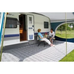 Walker Jolax Tenttapijt Lichtgrijs Antraciet - 350 X 680 Cm -Buiten Kamperen Winkel 112273 900 02 1