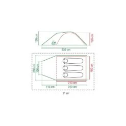 Coleman Kobuk Valley 3 Koepeltent 7 Coleman Kobuk Valley 3 Koepeltent -Buiten Kamperen Winkel 112324 300 03 1