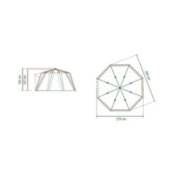 Coleman OctaGo Koepeltent -Buiten Kamperen Winkel 112330 200 05 1