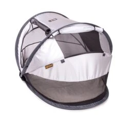 Deryan Travel Cot Peuter Luxe Campingbed Silver -Buiten Kamperen Winkel 112438 950 04