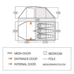 Vango Omega 350 Lichtgewicht Tunneltent Pamir Green 7 Vango Omega 350 Lichtgewicht Tunneltent Pamir Green -Buiten Kamperen Winkel 112456 300 03 1