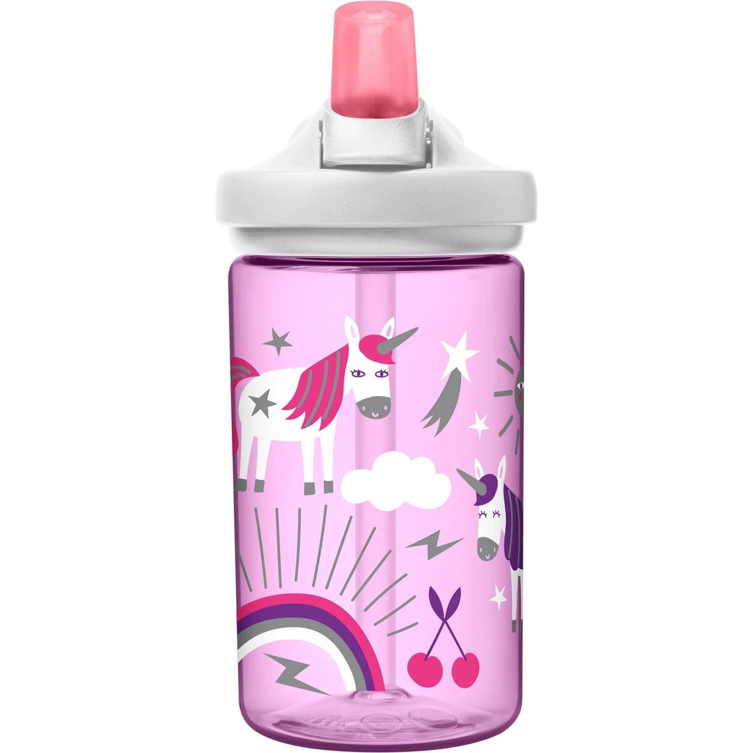 Camelbak Eddy+ Kids Drinkfles 400 Ml Unicorn Party 4 Camelbak Eddy+ Kids Drinkfles 400 Ml Unicorn Party - Afbeelding 2