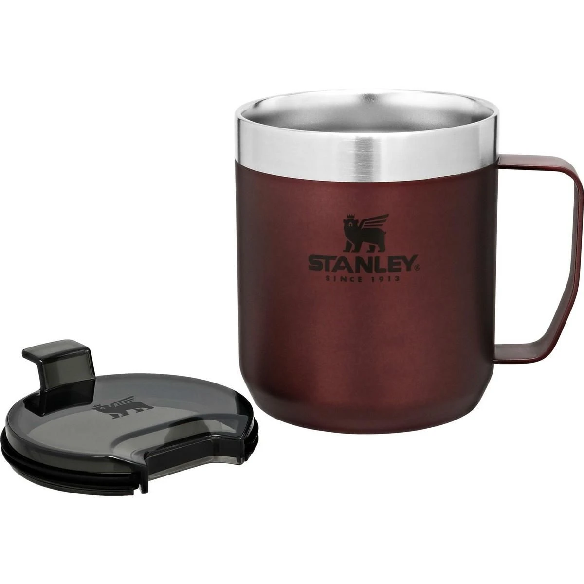Stanley PMILegendary Camp Thermosbeker 350 Ml Wine 4 Stanley PMILegendary Camp Thermosbeker 350 Ml Wine - Afbeelding 2