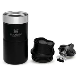 Stanley PMIClassic Trigger-Action Thermosbeker 250 Ml Black 10 Stanley PMIClassic Trigger-Action Thermosbeker 250 Ml Black -Buiten Kamperen Winkel 115051 990 04