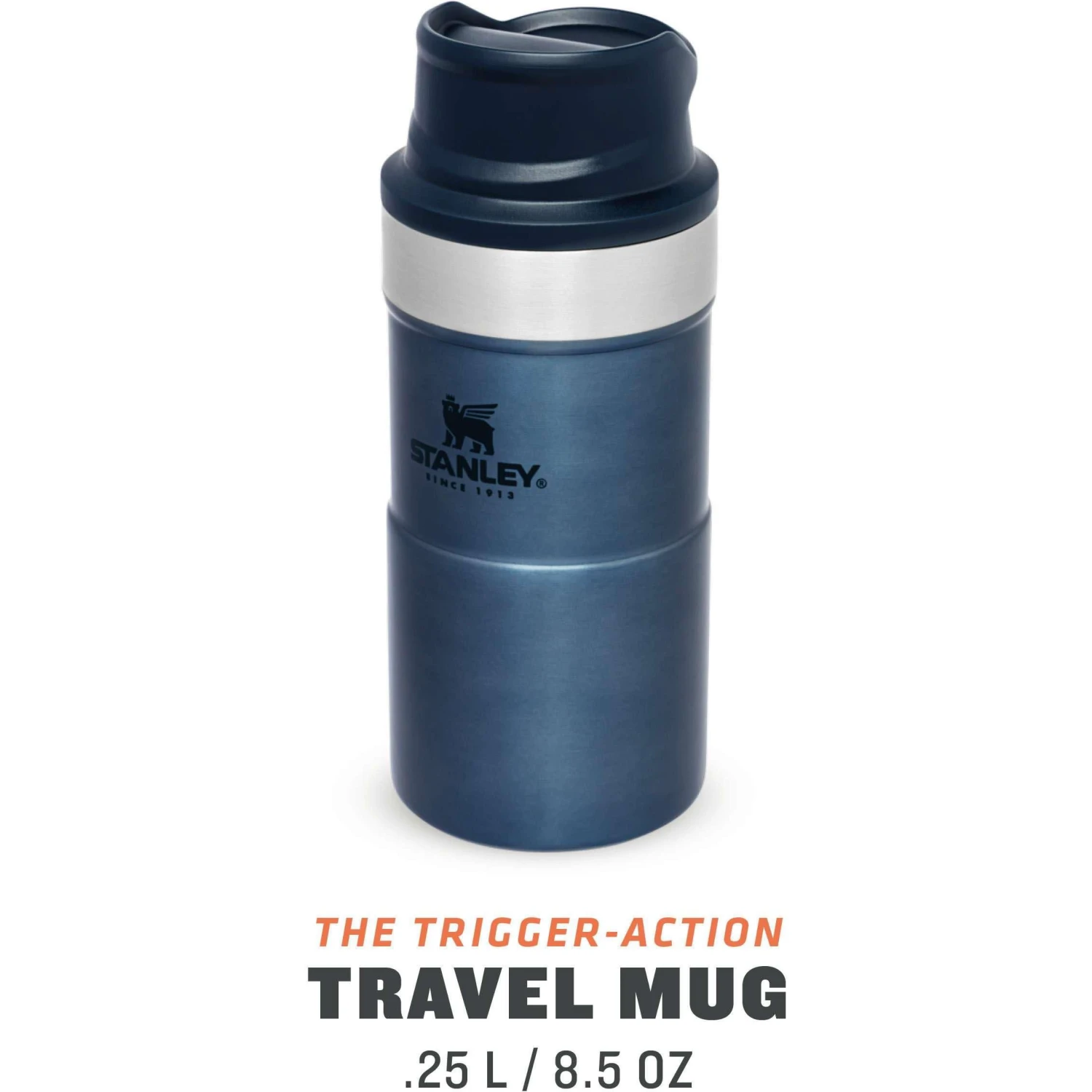 Stanley PMIClassic Trigger-Action Thermosbeker 250 Ml Nightfall 4 Stanley PMIClassic Trigger-Action Thermosbeker 250 Ml Nightfall - Afbeelding 2