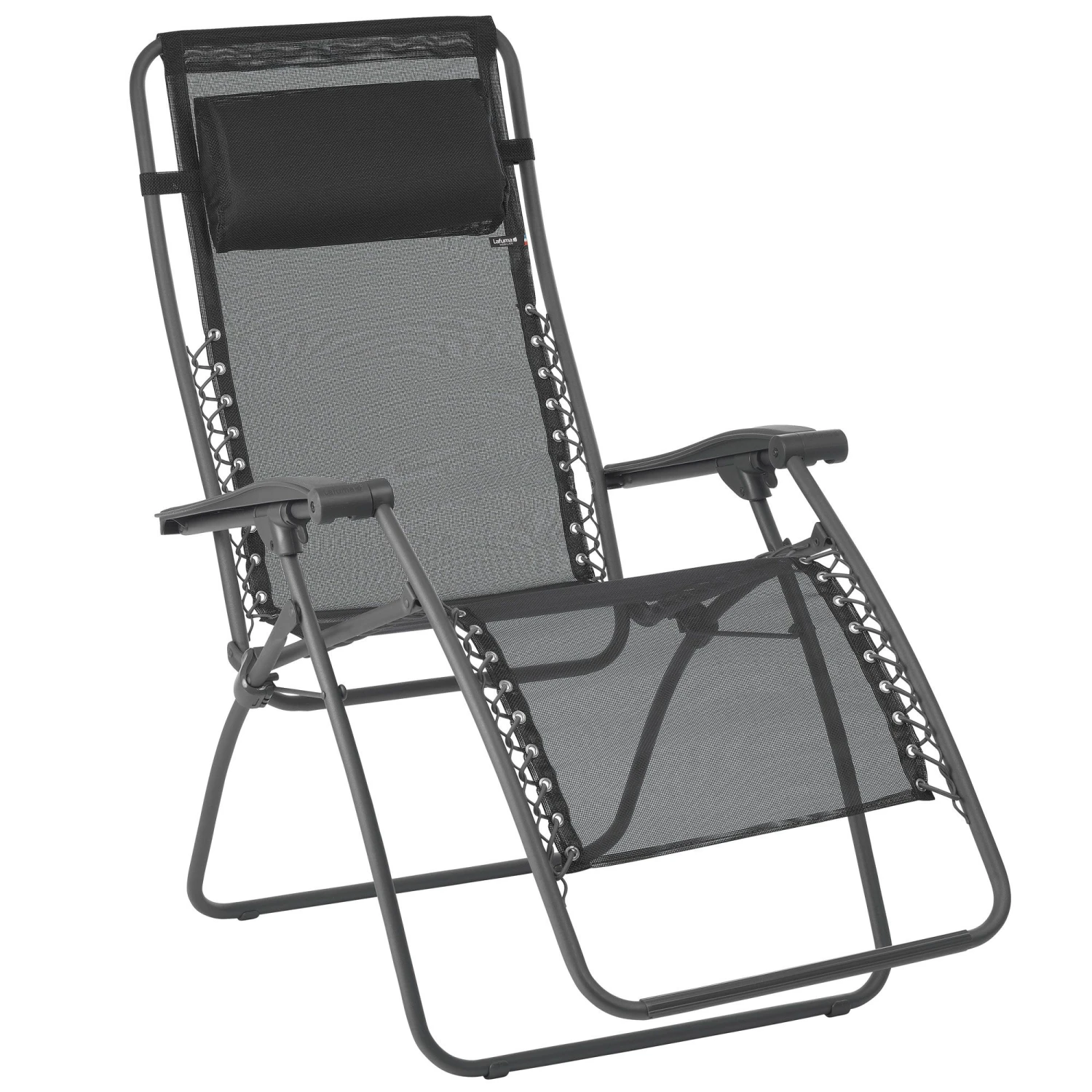 Lafuma RSXA Relaxstoel Noir 3 Lafuma RSXA Relaxstoel Noir