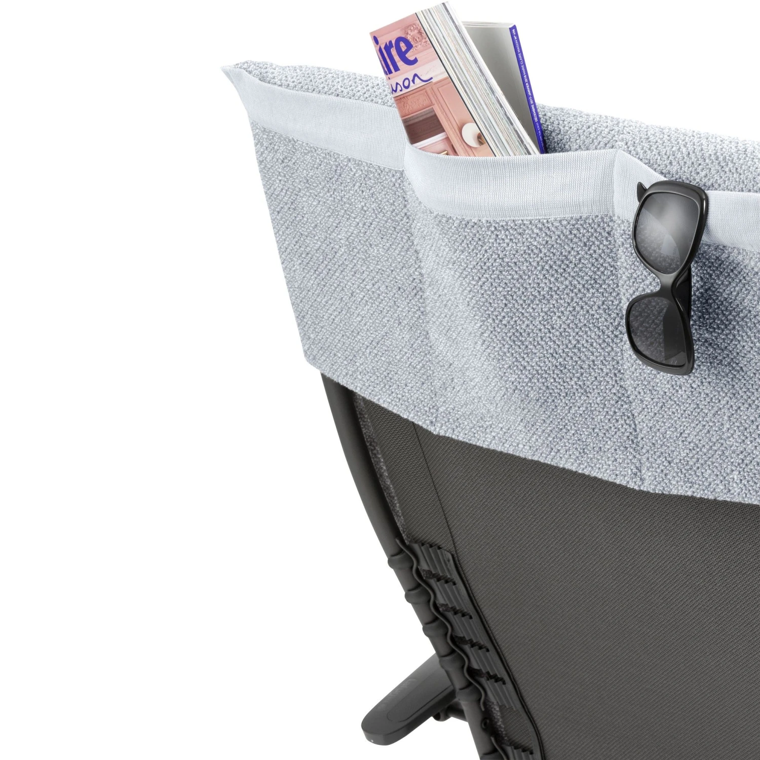 Lafuma Badstof Hoes Relaxstoel Embrun Light Grey 7 Lafuma Badstof Hoes Relaxstoel Embrun Light Grey - Afbeelding 5