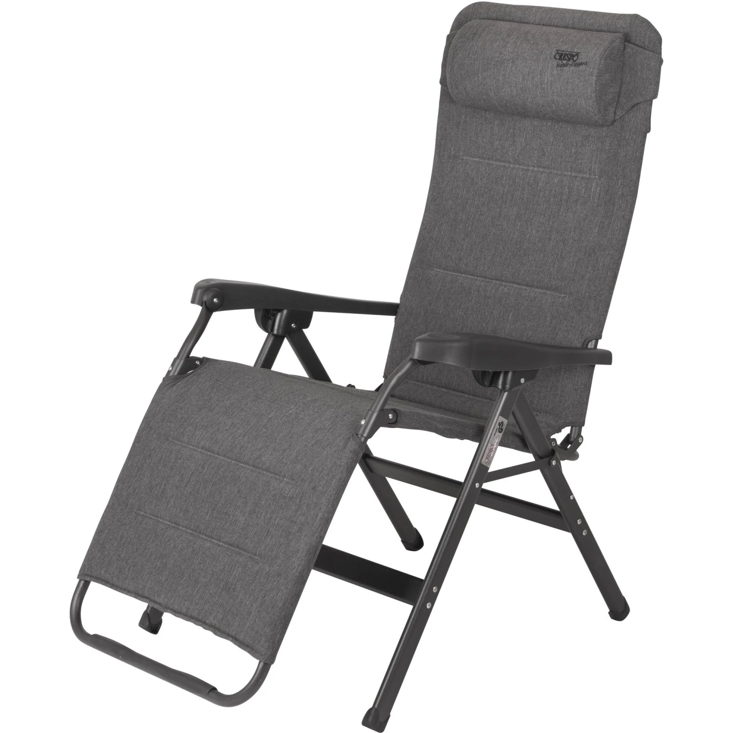 Crespo AP-234 Tex Supreme Relaxstoel Grijs 4 Crespo AP-234 Tex Supreme Relaxstoel Grijs - Afbeelding 2