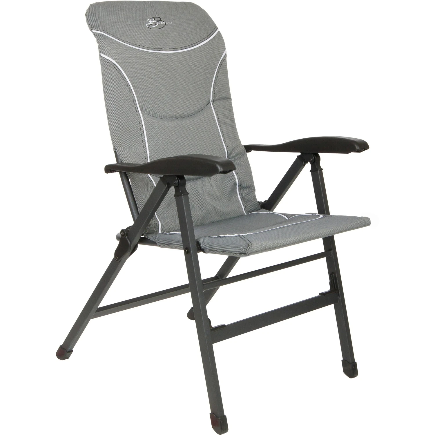 Bardani Tripoli Campingstoel Grijs 3 Bardani Tripoli Campingstoel Grijs