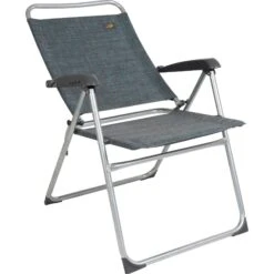 Safarica Islander Campingstoel Carbonica Silver -Buiten Kamperen Winkel 116040 900 03 1