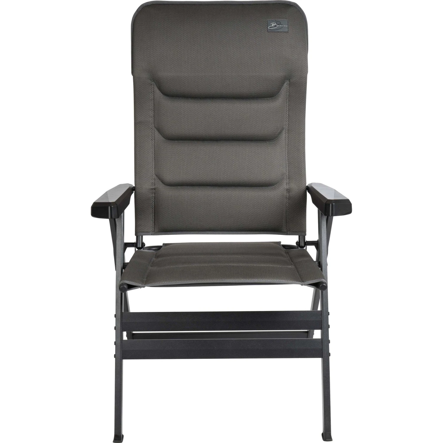 Bardani Bernardo XL 3D Comfort Campingstoel Platina Grey 4 Bardani Bernardo XL 3D Comfort Campingstoel Platina Grey - Afbeelding 2
