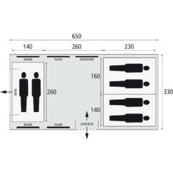 Bardani Porto Grande 650 RSTC Tunneltent -Buiten Kamperen Winkel 125578 000 13 1