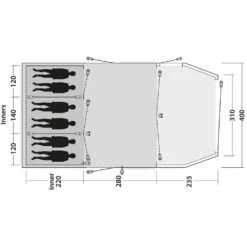 Outwell Yosemite Lake 6TC Tunneltent -Buiten Kamperen Winkel 125585 000 20 1