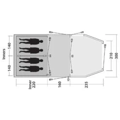 Outwell Yosemite Lake 4TC Tunneltent -Buiten Kamperen Winkel 125586 000 16