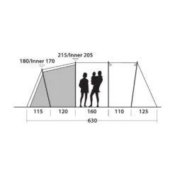 Outwell Yosemite Lake 4TC Tunneltent -Buiten Kamperen Winkel 125586 000 17