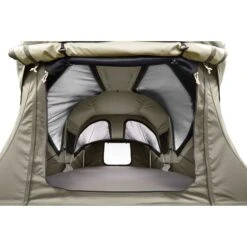 Thule Approach M Daktent Pelican Grey -Buiten Kamperen Winkel 132278 900 06 2