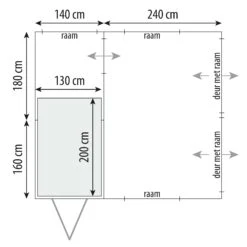 Keizer Tenttrailer Weekender Vouwwagen -Buiten Kamperen Winkel 132291 200 12 1