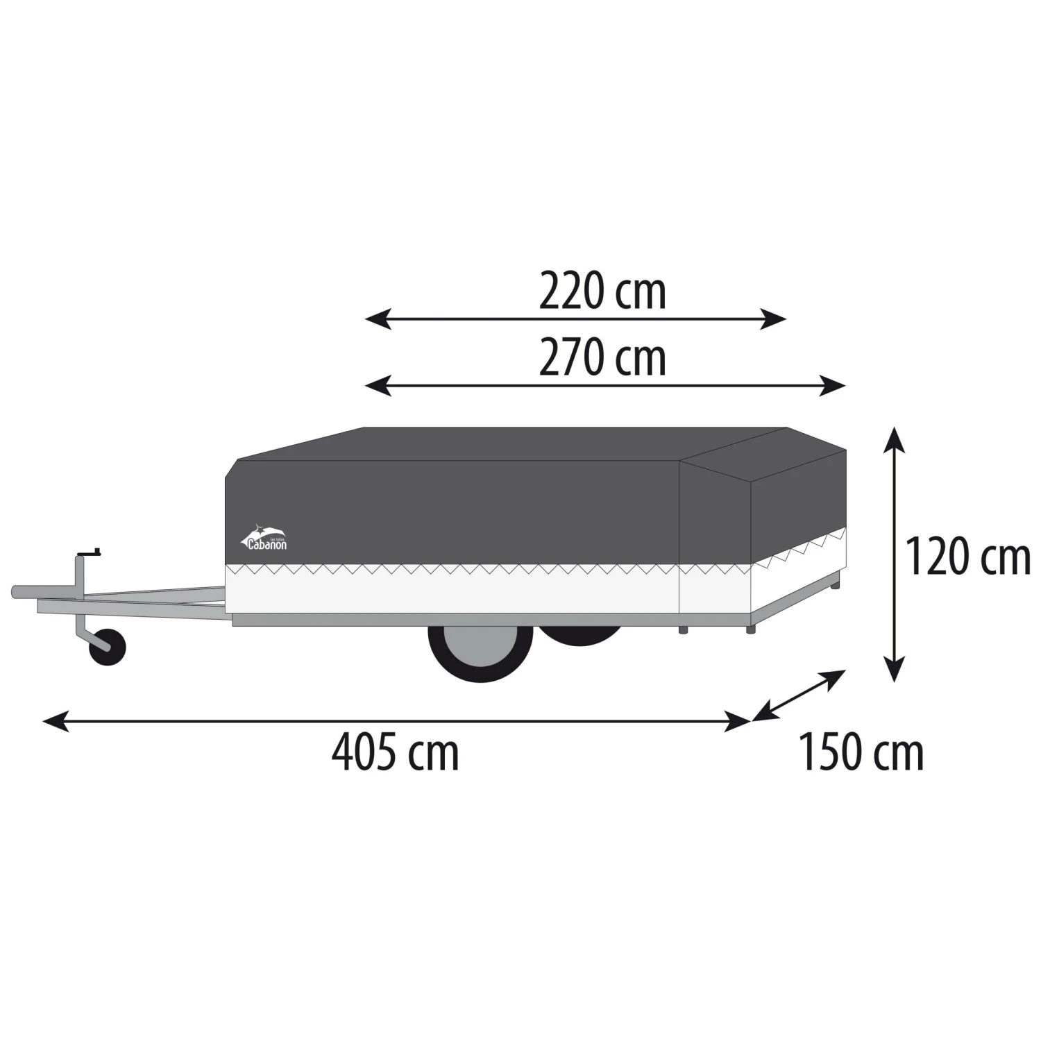 Cabanon Monaco Deluxe Vouwwagen 2023 18 Cabanon Monaco Deluxe Vouwwagen 2023 - Afbeelding 16