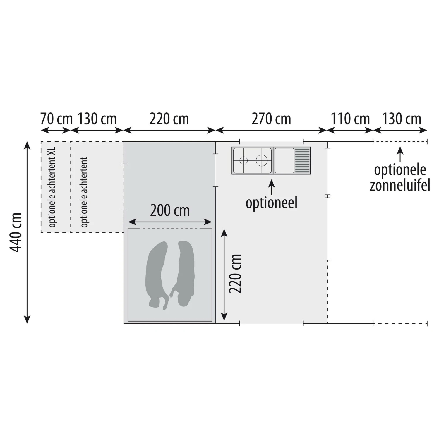 Cabanon Malawi 2.0 Royale Basic Vouwwagen 2023 12 Cabanon Malawi 2.0 Royale Basic Vouwwagen 2023 - Afbeelding 10
