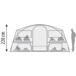 Cabanon Manga Deluxe Vouwwagen 2023 -Buiten Kamperen Winkel 132339 000 16