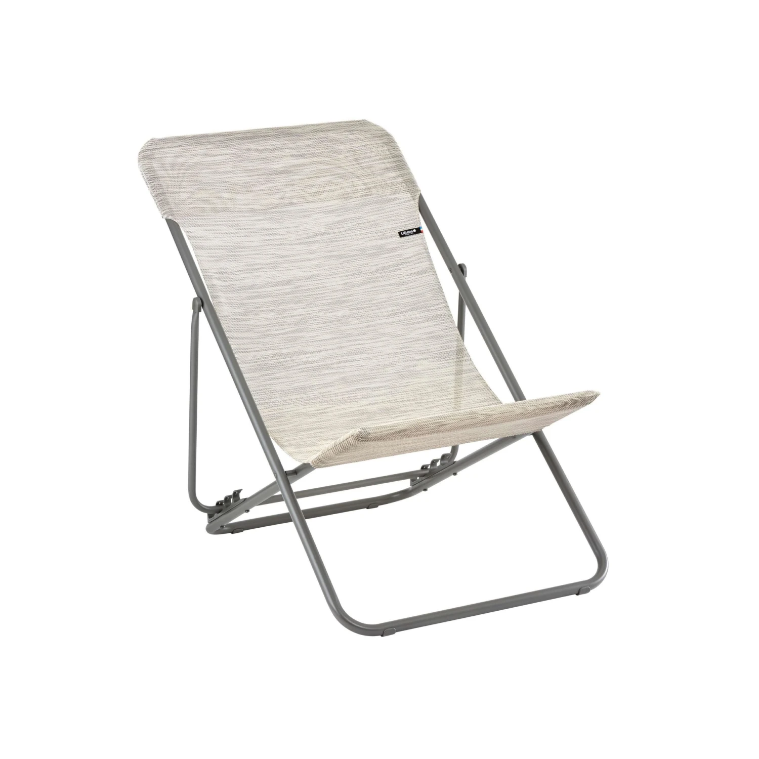 Lafuma Maxi Transat Relaxstoel Ipanema Tube Titane 3 Lafuma Maxi Transat Relaxstoel Ipanema Tube Titane