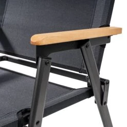 Bardani Salonga Klapstoel Antraciet -Buiten Kamperen Winkel 135243 900 08