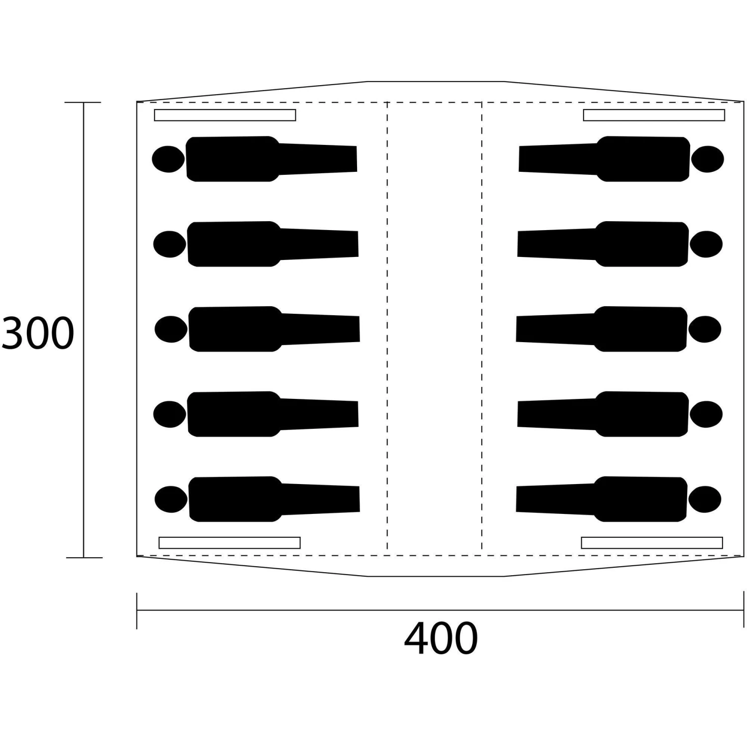 De WitTrippstein Super Premium Groepstent Beige 4 De WitTrippstein Super Premium Groepstent Beige - Afbeelding 2