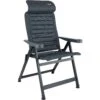 Crespo AP-437 Air-Select Compact Campingstoel Grijs -Buiten Kamperen Winkel 141737 900 01 1