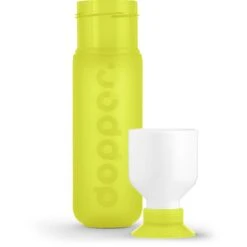 Dopper Original Drinkfles 450 Ml Seahorse Lime -Buiten Kamperen Winkel 141927 400 03