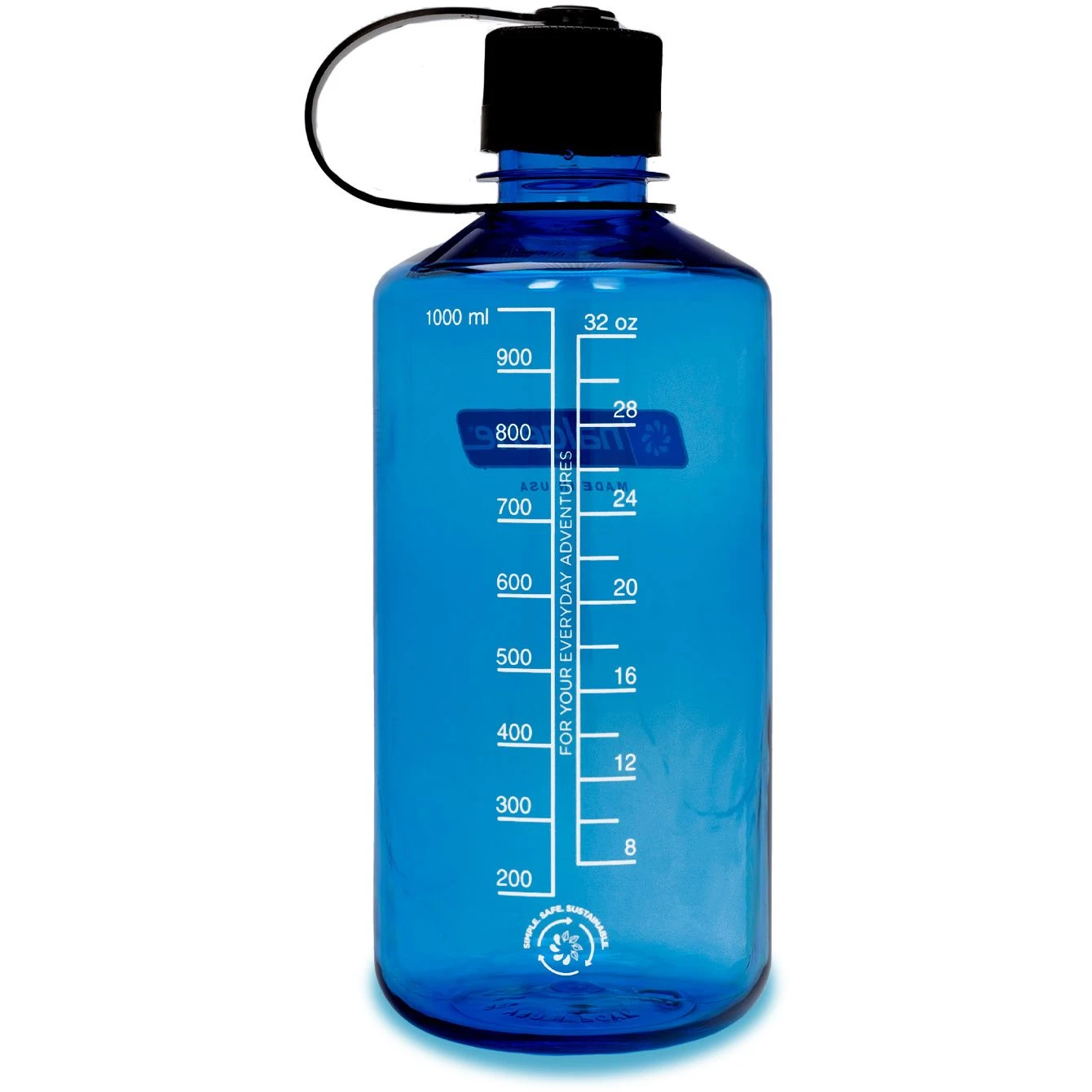 Nalgene Narrow Mouth Sustain Drinkfles 1 Liter Slate 4 Nalgene Narrow Mouth Sustain Drinkfles 1 Liter Slate - Afbeelding 2
