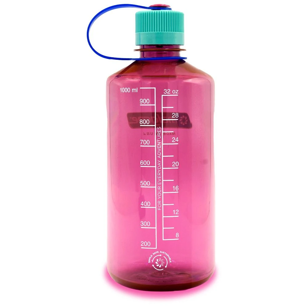 Nalgene Narrow Mouth Sustain Drinkfles 1 Liter Electric Magenta 4 Nalgene Narrow Mouth Sustain Drinkfles 1 Liter Electric Magenta - Afbeelding 2