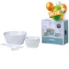 Mepal Conix Giftset Salade Wit 6-delig -Buiten Kamperen Winkel 146050 100 01 1
