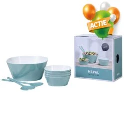 Mepal Conix Giftset Salade Nordic Green 6-delig
